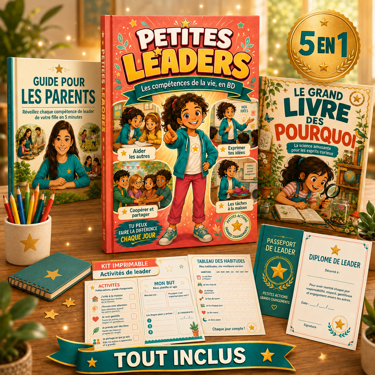 Kit Petites Leaders 5 en 1